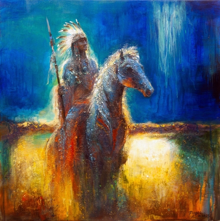 Indian 20 by artist Ping Irvin